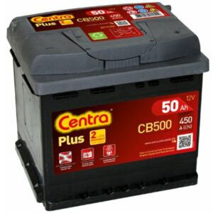 Akumulator CENTRA PLUS 50Ah 450A CB500